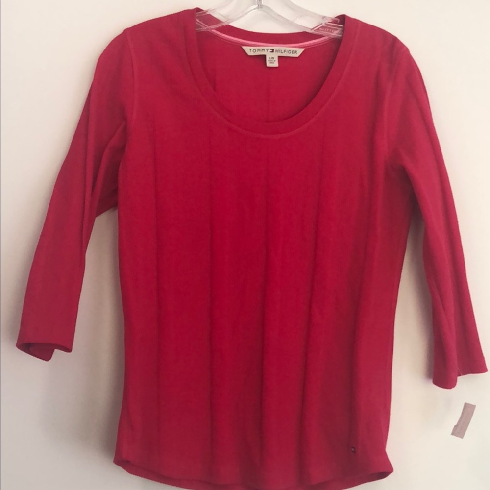 NWT Bright pink ribbed sweater